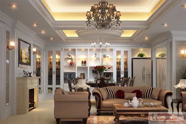 phong thủy khi thiết kế trần thạch cao