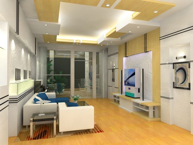 Trần thạch cao hóa giải phong thủy xấu