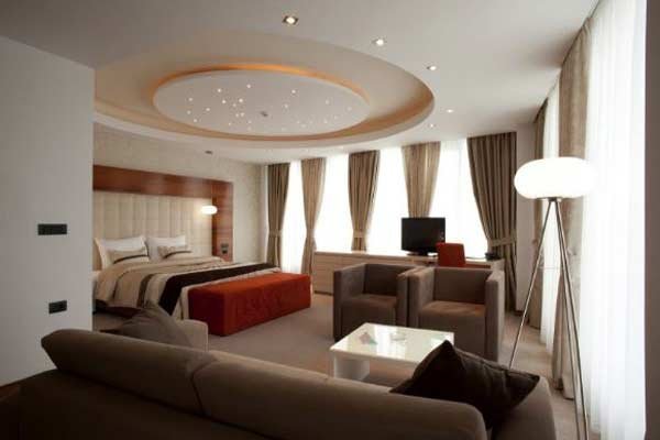 Phong cách thiết kế trần thạch cao cho phòng ngủ